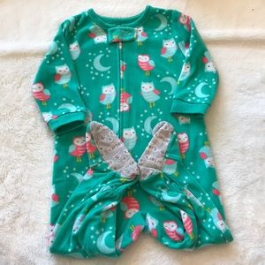 Baby girl footie Pajama💝